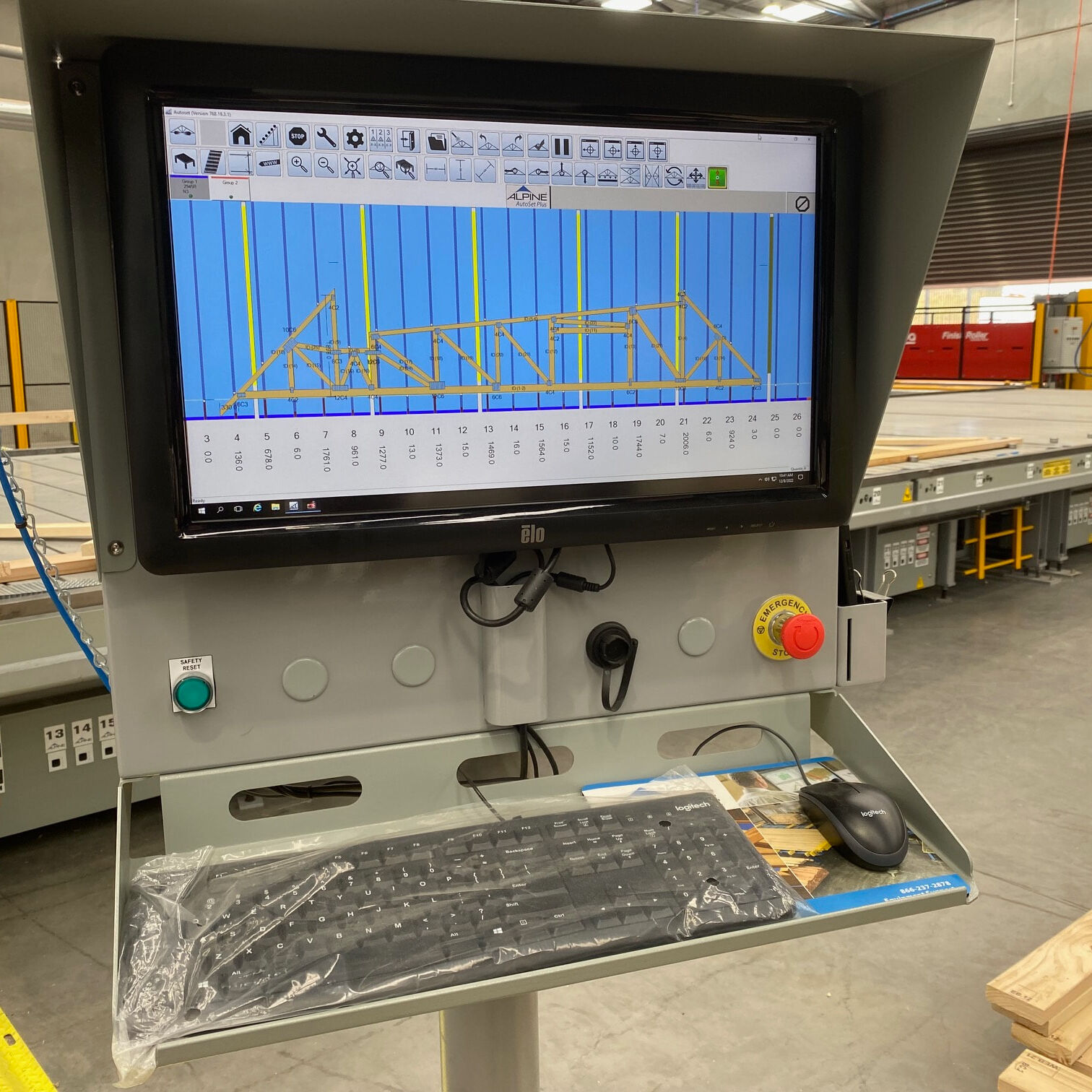 Alpine Automated Truss Assembly Computer